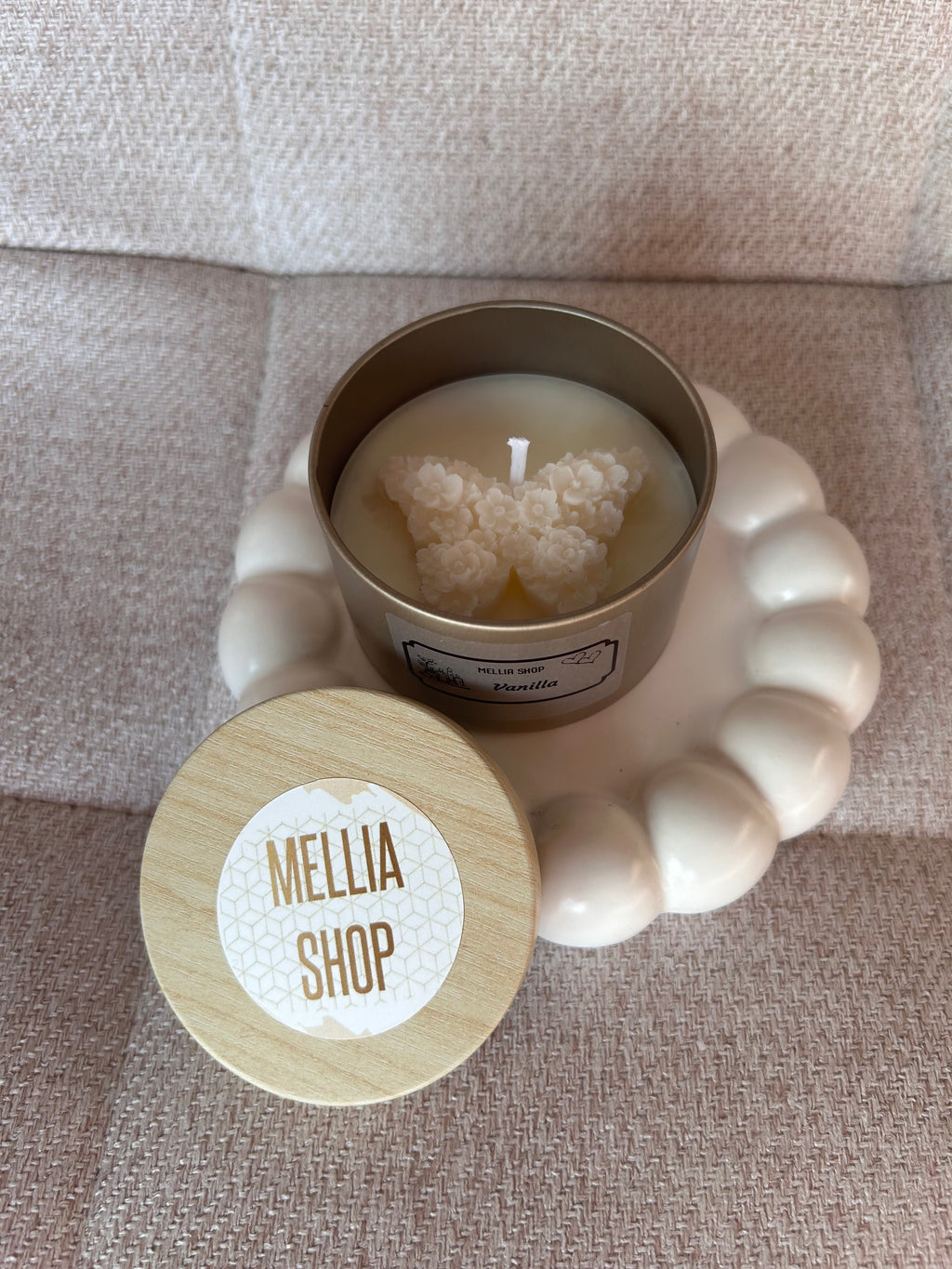Behälterkerze Vanilla