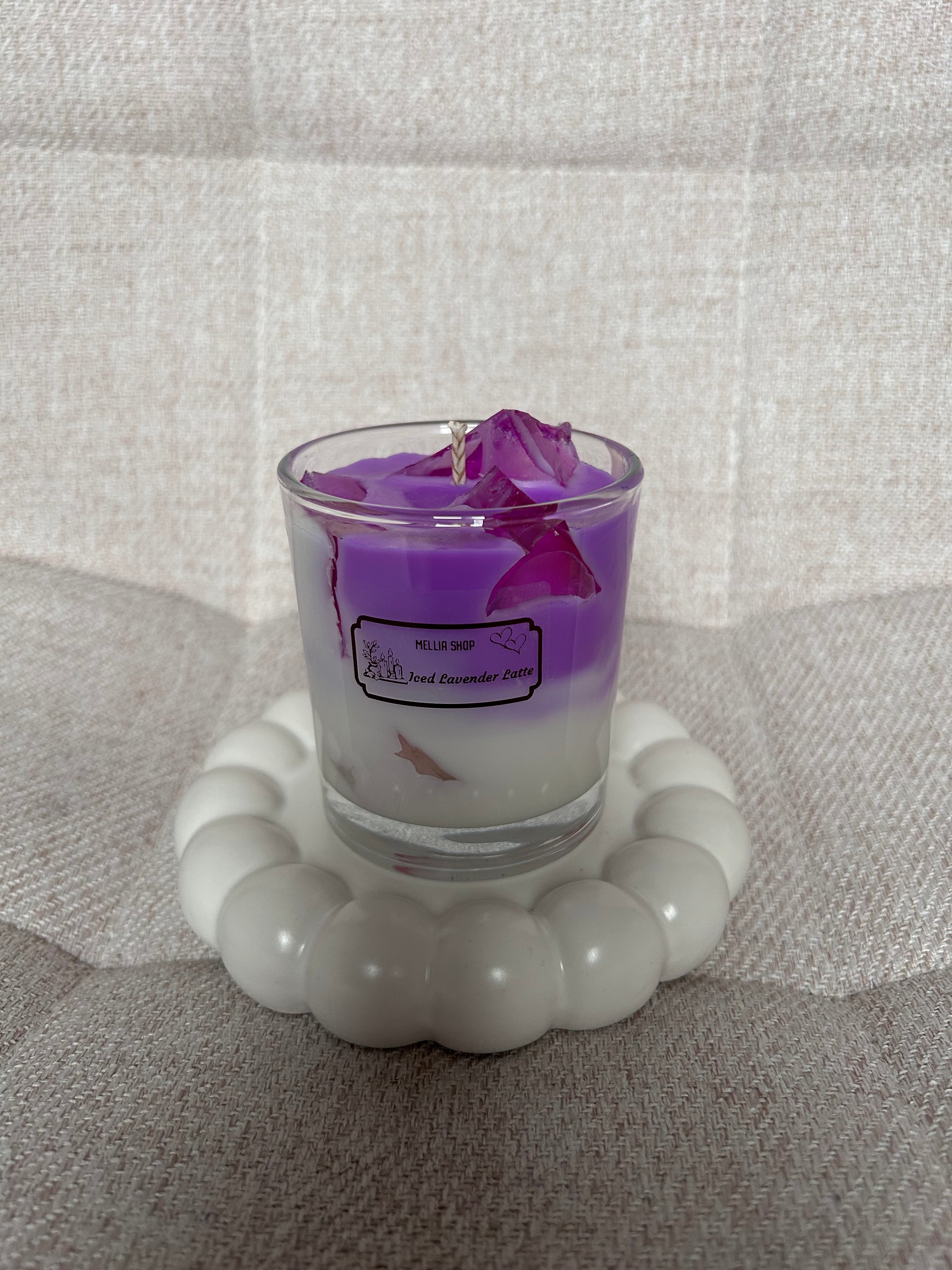 Behälterkerze Iced Lavender Latte