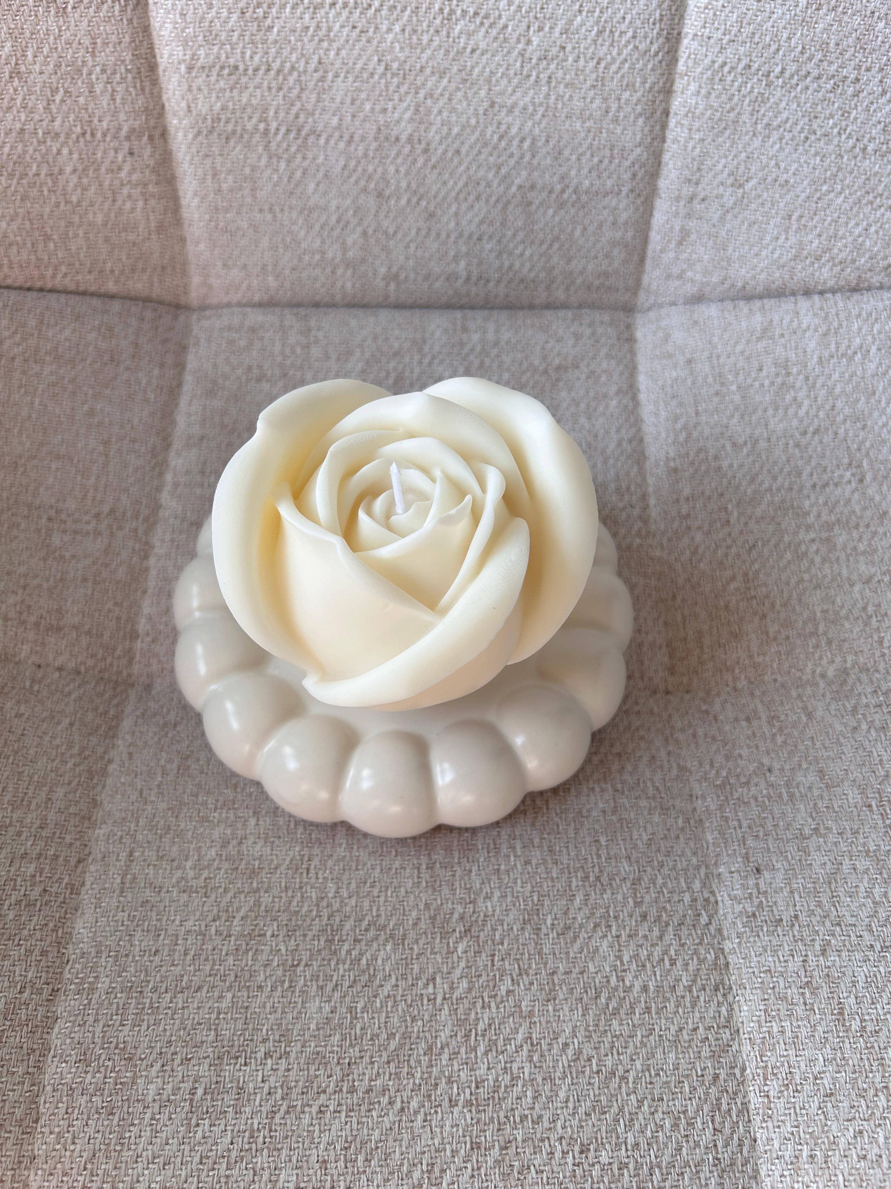 Standkerze Große Rose