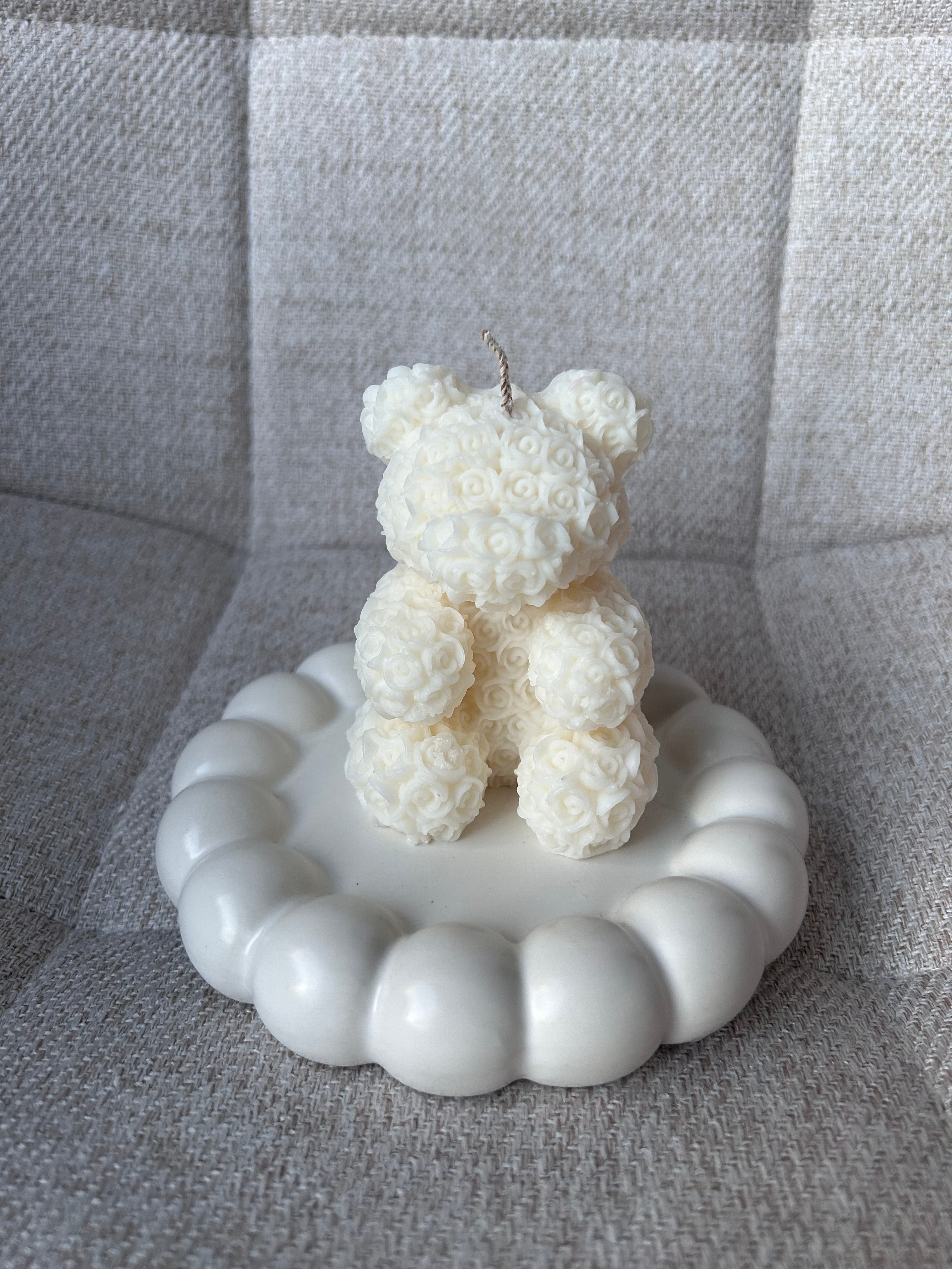 Standkerze Rosenteddy