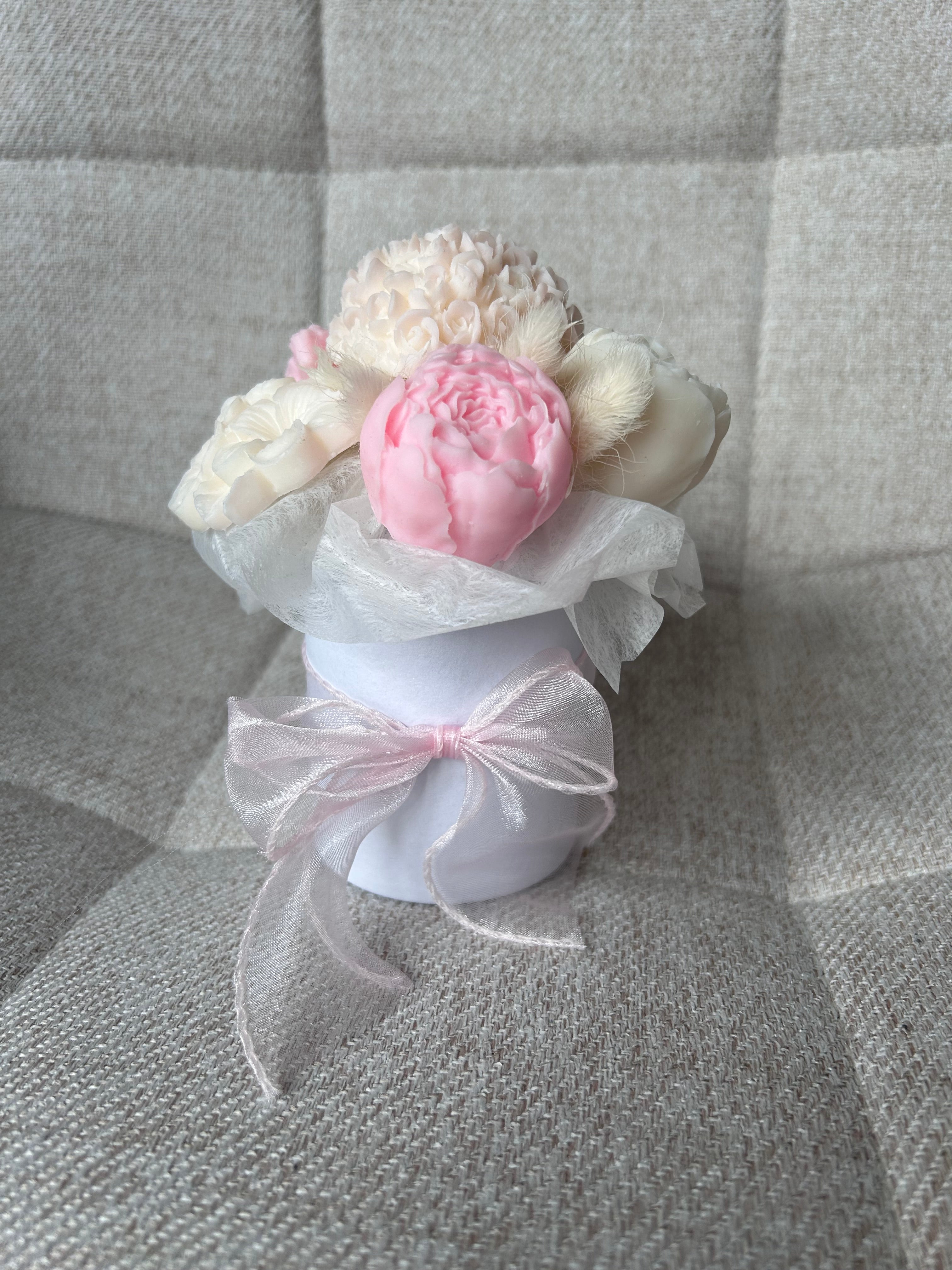 Kerzenstrauß Mini Rose
